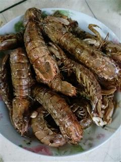 椒盐濑尿虾
