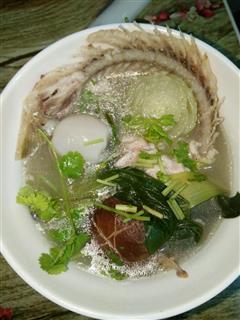 香菇上海青鲤鱼汤