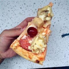 简易水果披萨的热量