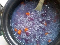 紫薯胡萝卜粥