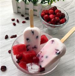 蔓越莓牛奶冰棒  