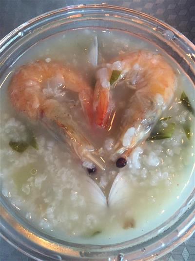 蛤蜊虾粥