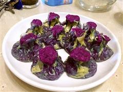紫薯烧卖