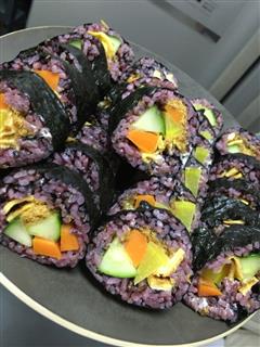 紫菜包血糯米饭
