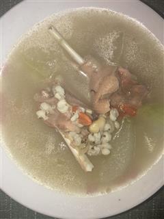 冬瓜薏米老鸭汤