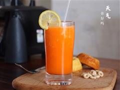 夏季饮品-红萝卜雪梨汁的热量