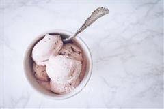 蓝莓冰淇淋