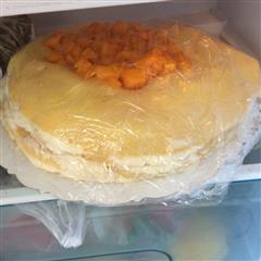 八寸芒果千层蛋糕