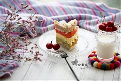 多彩假期-彩虹蛋糕
