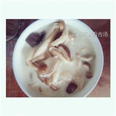 菌菇芦荟百合汤的热量