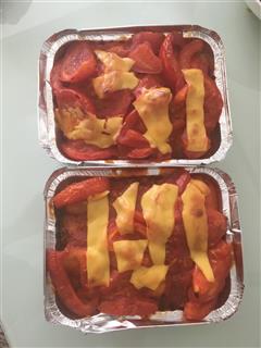 鸡排番茄焗饭