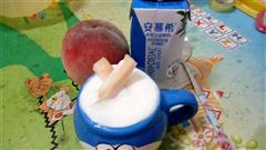 水蜜桃酸奶杯