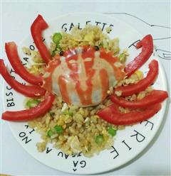 螃蟹炒饭