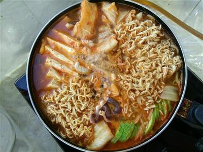 韩式海鲜汤锅
