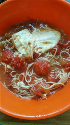 西红柿鸡蛋面汤