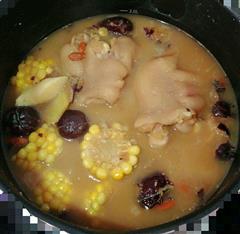 黄豆猪手汤的热量