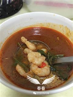 泰式酸辣虾汤