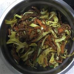 菠萝蜜丝炒肉