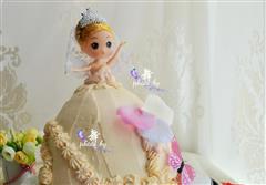 芭比公主蛋糕 