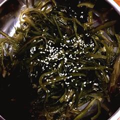 日式凉拌海藻菜海白菜裙带菜-鲜甜可口