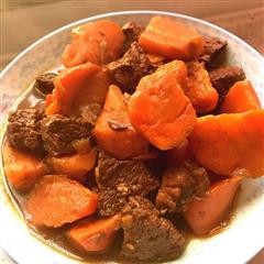 胡萝卜煨牛肉
