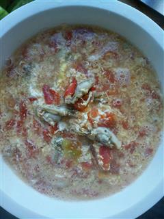 海鲜西红柿蛋汤