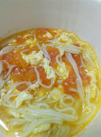 番茄鸡蛋汤面宝宝辅食