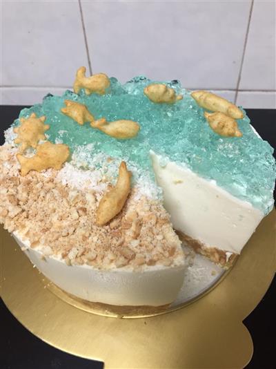 海洋蛋糕-那一年生日