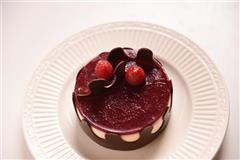 树莓冷凝芝士蛋糕