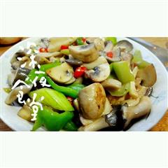 蚝油双菇丝瓜-苏苏家