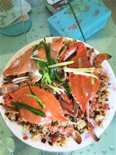 螃蟹糯米饭