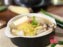 白菜豆腐汤