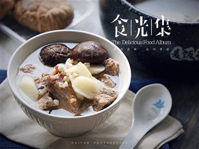 淮山薏米牛肉汤
