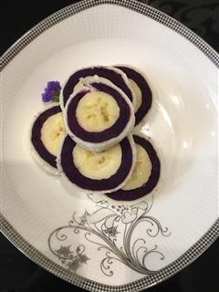 紫薯吐司卷