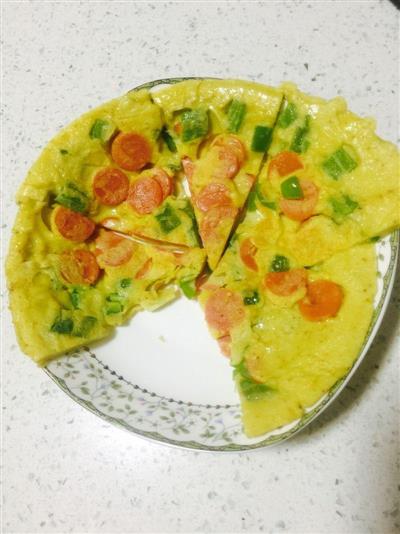 鸡蛋披萨