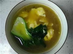 青菜鸡蛋汤