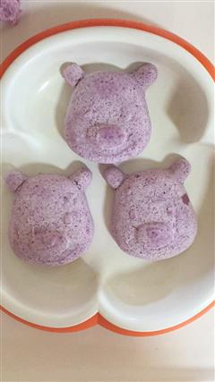 帆妈紫薯蒸糕