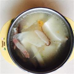 香菇冬筍豆腐湯