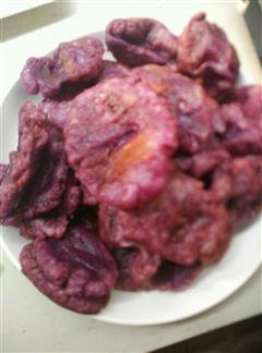 紫薯糯米糍粑的热量