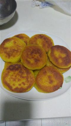 南瓜糯米饼