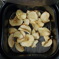 空气炸锅 烤苹果干