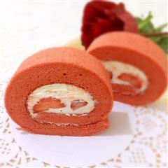 红丝绒酸奶蛋糕卷