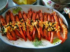 中西合壁茴香芝士焗虾的热量