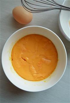 胡萝卜汁蒸蛋