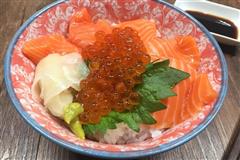 日式海鲜丼-三文鱼的饱腹最新鲜吃法