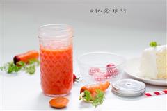 原汁机食谱番茄胡萝卜橘子汁