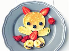 早餐—小狐狸香蕉松饼