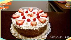 奶油草莓蛋糕