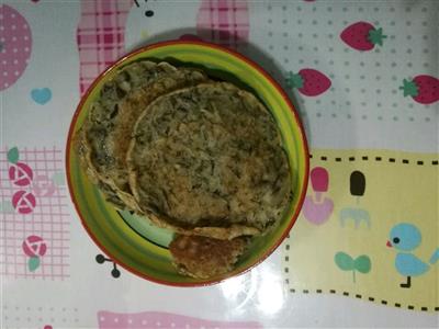 香椿鸡蛋饼