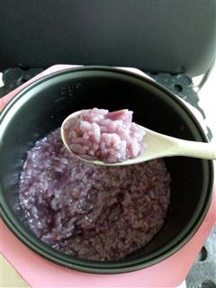 红糖紫薯粥